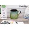 Dexsa Coffee Tea Soup Ceramic Mug | He alone is my rock and my salvation, my fortress where I will not be shaken Psalm 62:6 | 16 ounce Designer Mug with Inspiring Sentiment | Elegant Pottery Look